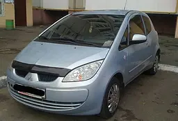 Дефлектор капоту мухобійка для MITSUBISHI Colt 2004-2008