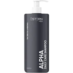 Шампунь-гель для душу 2 в 1 для чоловіків Estern Men Alpha Daily Care Shampoo для щоденного використання з ментолом 1 л