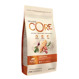 Сухий корм для дорослих котів Wellness CORE Adult Original з індичкою та куркою 1.75кг