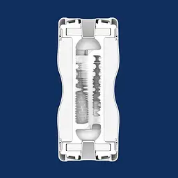 Мастурбатор Tenga Premium Dual Sensation Cup, 15.5х4.5 см (білий) - мініатюра 2