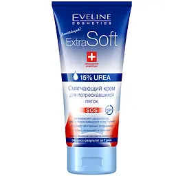 Пом'якшуючий крем для потрісканих п'ят Eveline Extra Soft SOS, 100 мл