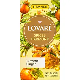 Чай Lovare Tisanes Spices Harmony бленд трав’яного чаю зі спеціями та плодами 43.2 г (24 шт. х 1.8 г) - мініатюра 3