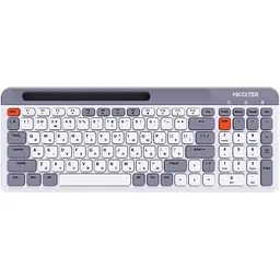 Клавіатура Maxxter Wireless Grey (KBW-02G-UA)