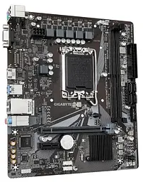 Материнська плата LGA1700, Gigabyte H610M H V2, H610, 2xDDR5, Int.Video(CPU), 4xSATA3, 1xM.2, 1xPCI-E 4.0 x16, 1xPCI-E 3.0 x1, Realtek 7.1, Realtek GbE, 4xUSB3.2/8xUSB2.0, VGA/HDMI, MicroATX - мініатюра 3