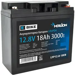 Акумуляторна батарея для ДБЖ Merlion LiFePO4 12.8 V / 18 А*ч (LFP12.8-18EB)