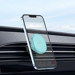 Автомобільний магнітний тримач для телефону Hoco H1 Crystal, на повітровід - мініатюра 2