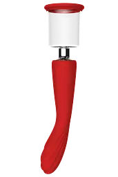 Вібратор Dream Toys Georgia Red Revolution, 29 см червоний - мініатюра 4
