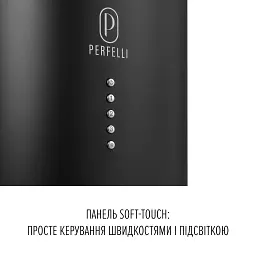 Витяжка пристінна PERFELLI FLOW 35PEB NERO - мініатюра 10