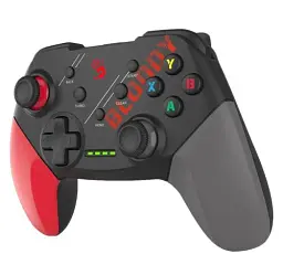 Геймпад Bloody GPW50, Black/Red/Grey, бездротовий (USB 2.4GHz), для ПК / PS3 / Android, подвійна вібрація, 600 mAh - мініатюра 2