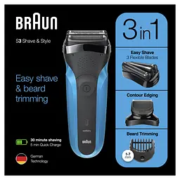 Електрична бритва Braun Series 3 310BT - мініатюра 7