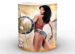 Кружка GeekLand Чудо-Жінка Wonder Woman зі щитом WW.02.014 - мініатюра 2