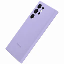 Чохол-накладка Samsung Silicone Cover для Samsung Galaxy S22 Ultra SM-S908 Fresh Lavender (EF-PS908TVEGRU) - мініатюра 5