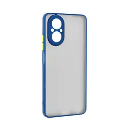 Чехол-накладка для Realme C67 4G/12 Lite 4G, Frosted Matte, синий, противоударный чехол с защитой всего корпуса, термополиуретан TPU + поликарбонат PC, ArmorStandart (ARM73865)