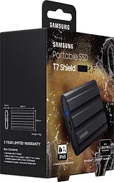 Накопичувач зовнішній SSD 2TB Samsung T7 Shield Black (MU-PE2T0S/WW) - мініатюра 8