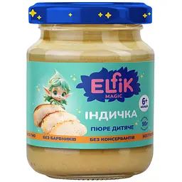 Пюре Elfik Magic индейка 90 г