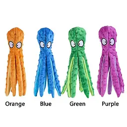М'яка іграшка для собак Octopus Shaped Crinkle Dog Plush Toy - мініатюра 4