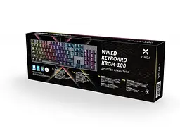 Клавіатура Vinga KBGM-100 Black - мініатюра 5