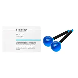 Заспокійливі кульки краси Beauty Globs Christina блакитні 2 шт. - мініатюра 2