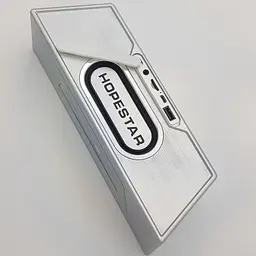 Бездротова акумуляторна колонка Bluetooth акустика FM MP3 AUX USB Hopestar H28 сіра - мініатюра 4