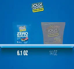 Льодяники Jolly Rancher Zero Sugar Original Flavors Hard Candy 172г - мініатюра 5