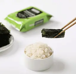 Чіпси з морських водоростей Nicos Seaweed Snack Wasabi 4г - мініатюра 3
