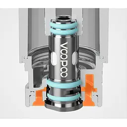 Под-система VooPoo Doric E Pod 1500 mAh 3 ml Kit Orange (15829) - мініатюра 5