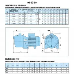 Поверхневий насос Saer M-97-N PL - мініатюра 7