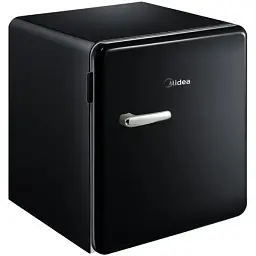 Холодильник Midea Midea MDRD86SLF30 50 см чорний ретро - мініатюра 2