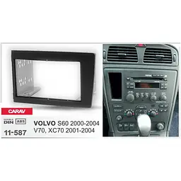 Перехідна рамка Volvo S60, V70, XC70 Carav 11-587 - мініатюра 4