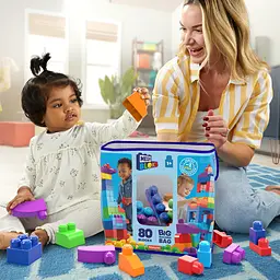Конструктор Mega Bloks First Builders Класичний, 80 деталей (DCH63) - мініатюра 6