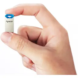 USB флеш накопичувач Apacer 64GB AH111 Blue USB 2.0 (AP64GAH111U-1) - мініатюра 5