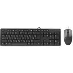 Комплект (клавіатура, мишка) A4-Tech KK-3330 Black USB