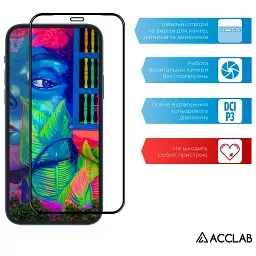 Скло захисне ACCLAB Full Glue Xiaomi Redmi Note 8 Pro Black (1283126508769) - мініатюра 5