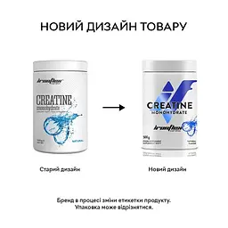 Креатин Creatine Monohydrate 500 грам - Персик IronFlex vit0003899 - мініатюра 2