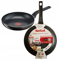 Сковорідка Tefal Easy Cook Clean 30 см (B5540673), з титановим антипригарним покриттям - мініатюра 2