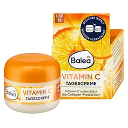 Денний крем для обличчя Balea Vitamin C з вітаміном С і SPF 15, 50 мл