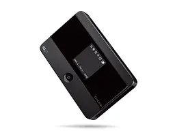 Мобільний роутер 4G LTE TP-LINK M7350 Wi-Fi / 4G LTE supported up to 150Mbps / 50Mbps 2550mAh battery microSD (max 32 GB) OLED display 1.4` Одночасна підтримка до 15 пристроїв що підключаються USB 3G Частота роботи: Wi-Fi 2.4 ГГц 5 ГГц
