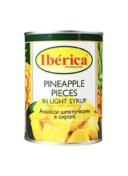 Ананаси шматочками в сиропі Iberica 565 г