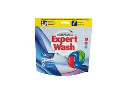 Капсули для прання Expert Wash 10шт універсальні Гірська свіжість