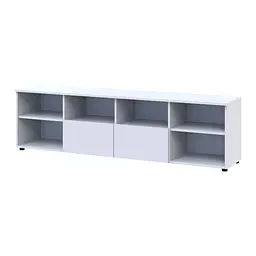 Комод Doros Рон 4 Білий 2 фасади 2 шухляди 180х38х50 (44900221) - мініатюра 5