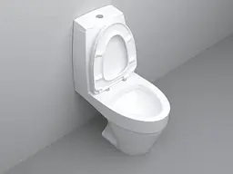 Унітаз-компакт AM.PM Bliss L C538607SC з кришкою Soft Close, Білий - мініатюра 5