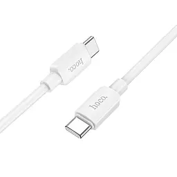 Дата кабель Hoco X96 Hyper Type-C to Type-C 60W (1m) White - мініатюра 3