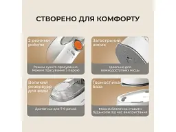Ручний відпарювач Deerma DEM-GT01 - мініатюра 3