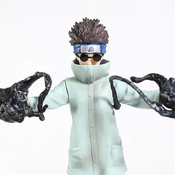 Фігурка аніме Наруто Сіно Абураме Shino Aburame Naruto 22,0 см NA 22.105 - мініатюра 3