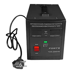 Стабілізатор напруги релейний Forte TDR-2000VA 2 кВт (22650) - мініатюра 2