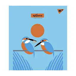 Зошит Yes А5 Avifauna 24 аркушів клітинка (766833), в асортименті - мініатюра 3
