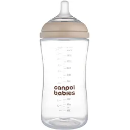 Пляшечка антиколікова Canpol babies Natural Shape з соскою Dual-zone 330 мл (35/402) - мініатюра 2
