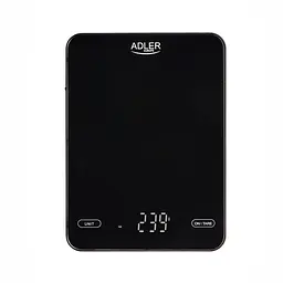 Ваги кухонні Adler AD 3177 до 10 кг з USB зарядкою - мініатюра 3