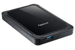 Зовнішній жорсткий диск Apacer 2TB 2.5" USB 3.1 AC532 (AP2TBAC532B-1) Black - мініатюра 3