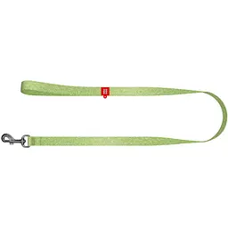 Повідець для собак Waudog Re-cotton, світловідбивний, S, 300х1,5 см, салатовий - мініатюра 2